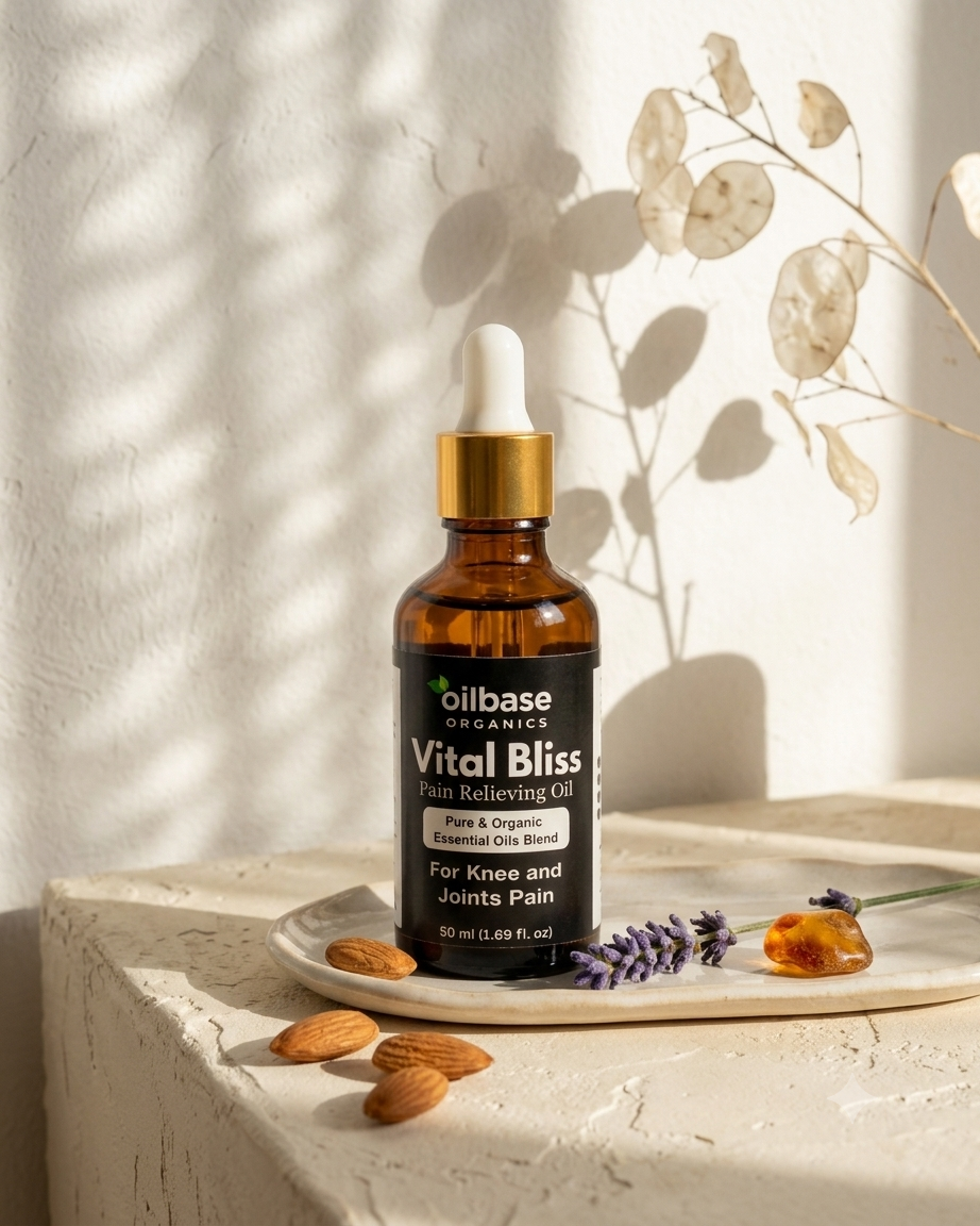 Oilbase Organics Vital Bliss joints Pain Relief Oil