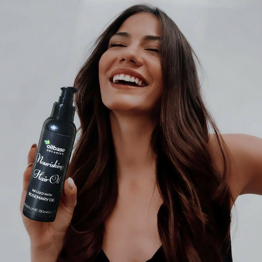 Oilbase Organics Nourishing Hair Oil Infused with Rosemary Oil